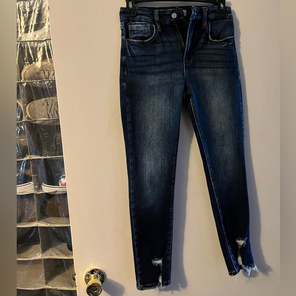 Girls Kancan Signature High Rise Ankle Skinny Jean - Picture 2 of 4